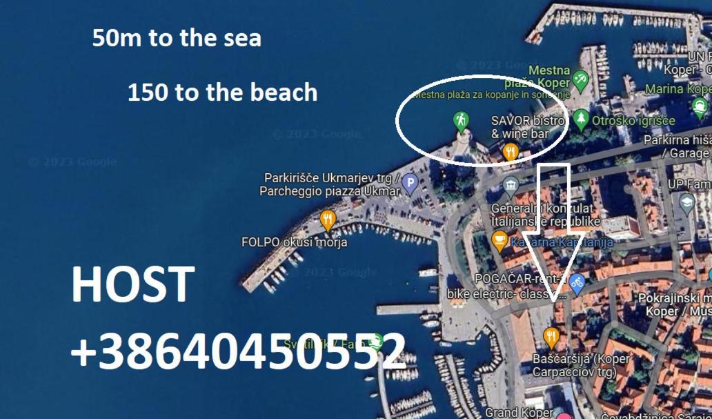 Apartamento Koper Step To The Sea Exterior foto